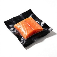 Sacs sous vide commerciaux PA/EVOH/PE résistants à la chaleur, de qualité alimentaire, imprimés UV, thermoscellables, personnalisables pour aliments pour animaux de compagnie