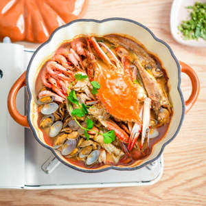 Cast Iron Dutch Oven <strong>Pumpkin</strong> <strong>Casserole</strong> <strong>Dish</strong> Enameled Cast Iron <strong>Pumpkin</strong> <strong>Casserole</strong> Pot With Lid - Product Image 3