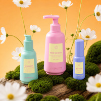 Solution Prête à l'emploi 25g 100g 245g Bouteille en Plastique PET avec Pompe pour Shampooing, Lotion, Savon Liquide Corps & Mains, Nettoyant Visage, Gel Douche, Savon pour les Mains