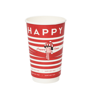 Free Ship to <strong>USA</strong> 16oz 500ml Double Wall <strong>Paper</strong> <strong>Cup</strong> for Hot Drink Cold Drink Coffee Shop - Product Image 2