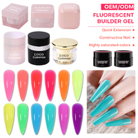 Fournitures professionnelles pour nail art : Gel de construction souple pour extensions d'ongles, sans TPO, sans HEMA, végétalien, vernis gel UV en gros