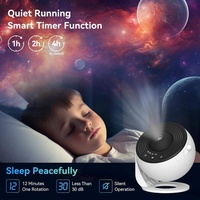 Projecteur Galaxie Lampe Terrestre avec 13 diapositives, Veilleuse Ciel Étoilé pour Chambre d'Enfant, Lampe d'Ambiance pour le Sommeil