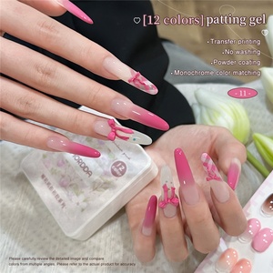 <span class=keywords><strong>MORDA</strong></span> 2025 Nuovo Smalto Gel UV per Nail Art a Lunga Durata, Colore Macaron Delicato con Gradiente Elegante, Motivo a 12 Griglie, Private Label - Product Image 4