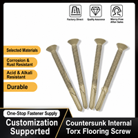 Sekrup Dekorasi Baja Karbon Metrik Countersunk Torx Grosir M2~M8 Tersedia Ruspert 1500H Lapisan Anti-Korosi
