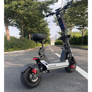 Scooter <span class=keywords><strong>électrique</strong></span> à gros pneus et double moteur, pneus tout-terrain de 13 pouces - Product Image 4