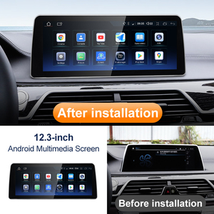 CNSTWEI Reproductor Multimedia para Auto con Pantalla de 12.3 Pulgadas, Qualcomm 665 6125, Android 14, para BMW Serie 7 G11 G12, Reproductor de Video para Auto con Cable - Product Image 3