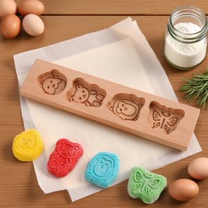 แม่พิมพ์แกะสลักที่ทนทานสำหรับตกแต่งเค้กฟองดองและ<span class=keywords><strong>ขนม</strong></span>อบสำหรับวันเกิดงานแต่งงานการอบและชั้น<span class=keywords><strong>เรียน</strong></span><span class=keywords><strong>ทำ</strong></span><span class=keywords><strong>อาหาร</strong></span>ที่บ้าน - Product Image 2