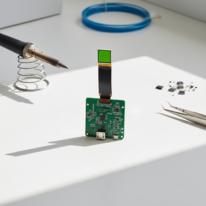 1,03 Zoll 2560x2560 Mono-Grün Micro AMOLED Displaymodul Hohe Helligkeit 20.000 Cd/m² für AR/VR & Sucher SeeYA/TDO - Product Image 3