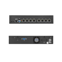 N100 N305 9.5 pouces Mini routeur monté en rack 4x2.5G LAN 4x SFP + 10G Ports Firewall VPN 1U Routeur monté en rack Port étendu PC