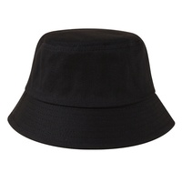 Chapeau seau en coton personnalisé pour adulte chapeau rond à large bord brodé et sublimé pour l'été style décontracté solide à l'extérieur