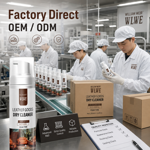 โฟมทำความสะอาดหนัง William Weir OEM & ODM ขายส่ง 200 มล. น้ำยาขัดหนังย่อยสลายได้ทางชีวภาพ สำหรับรองเท้า กระเป๋า เสื้อแจ็คเก็ต <span class=keywords><strong>โซฟา</strong></span> - Product Image 5