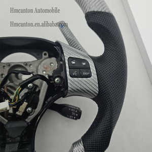 Volante Deportivo de Fibra de Carbono Perforada en Oferta para Lexus IS250 - Product Image 2