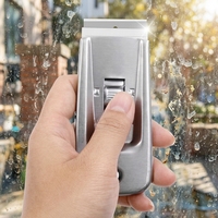 Outil grattoir professionnel polyvalent, lame de rasoir en acier inoxydable robuste pour nettoyer les vitres, les fenêtres, les sols et les murs