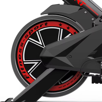 Bicicleta de Ejercicio para Uso Doméstico, Bicicleta de Spinning con Volante de Inercia de 6 kg para Gimnasio y Entrenamiento Físico