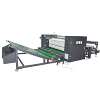 Mesin Press Panas Sublimasi Roller Efisiensi Tinggi Industri 20*170cm Format Besar untuk Kain Kaos Tali Gantungan Label Printer