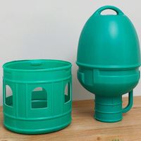 Abreuvoir automatique Portable pour pigeons avec poignée abreuvoir en plastique Durable pour pigeons