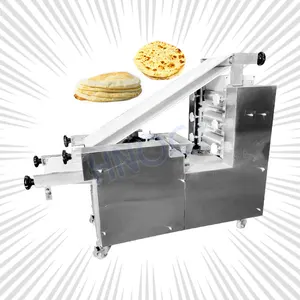 옥수수 Chapati 반죽 피타 빵 압박 기계 제조자 자동 상업적인 roti는 기계를 만듭니다