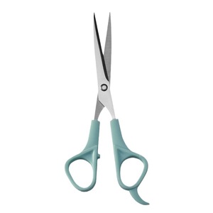<b>Pet</b> Grooming Scissors Stainless Steel Non Snagging Flat Shears <b>For</b> Dog Nordic Green Handle JD102 - Product Image 4