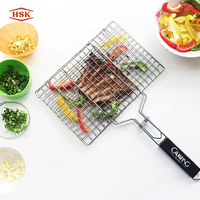 Outil essentiel de feuille de maille de grilles de filet de BBQ pour la cuisine extérieure