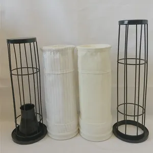 Pleated Style Fiberglass PE P84 PTFE Nomix Acrylic felt dust collector pleated filter socks sleeves dust filtration