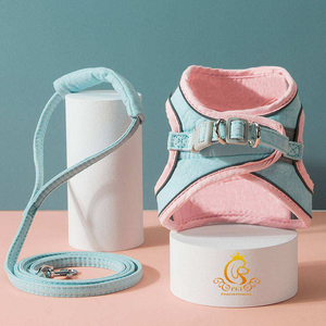 EUR PET-Arnés de Cuero Pu para Perro, Correa de Cableado Sólido sin Tirones, Simple para Mascotas, Gatos, Cachorros, Nuevo Estilo Personalizado - Product Image 6