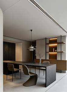 Mueble de TV Moderno Contemporáneo de Madera para Montar en la Pared con Zapatero para Sala de Estar en Hoteles, Apartamentos y Almacenes - Product Image 5