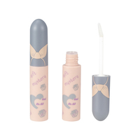 Tube de brillant à lèvres personnalisé, tubes cosmétiques en plastique vides, flacon de brillant à lèvres, rouge à lèvres liquide, emballage de brillant à lèvres