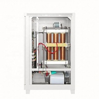 Stabilisateur de tension triphasé industriel Sbw-f 1000 kVA, régulateur SVC 50 Hz, affichage LED, haute efficacité, enroulement en cuivre, 380 V 440 V