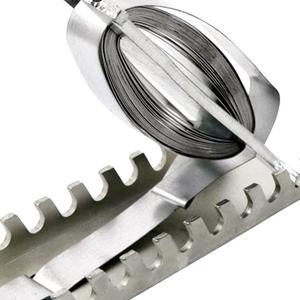 New bán buôn thép không gỉ công cụ nuôi ong dày chất kết dính Phanh Dây đai ràng buộc quan hệ 5M tổ ong ràng buộc dây đai - Product Image 6