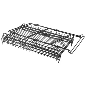 Draagbare 3-laags metalen winkelinrichting supermarkt retail opvouwbare draadstandaard montagevrije tafel chips displayrek - Product Image 3