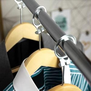 Cintres en bois pour costumes d'hôtel avec serrure à anneau en métal <span class=keywords><strong>antivol</strong></span> Cintres en bois pour vêtements, manteaux et pantalons pour armoires de magasin et de salon - Product Image 6