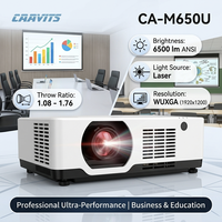 Projecteur laser OEM CAAVITS 6500 lumens WUXGA 3LCD pour auditorium, projecteurs pour grandes salles, fabricant de projecteurs