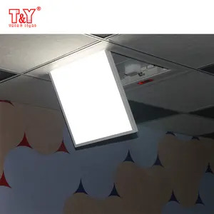 Luz LED inteligente para el aula, iluminación con motor eléctrico Dual integrado, giratoria