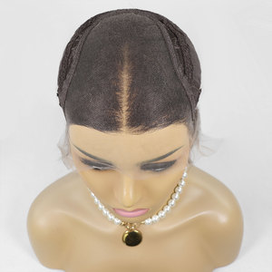 Peluca <span class=keywords><strong>de</strong></span> Cabello Europeo con Frente <span class=keywords><strong>de</strong></span> Encaje HD 9x5, Peluca Judía Kosher, Ombre Marrón a Rubio, Sin Pegamento, Prótesis Craniana, Pelucas Médicas - Product Image 6