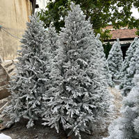 Sapin de Noël fin et élancé 6ft 7ft 8ft, sapin artificiel peu encombrant pour petit appartement, coin moderne et minimaliste