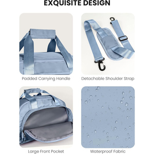 Custom Logo Waterproof Nylon High Quality 36-55L Large Capacity Professional Workout Yoga Fitness Sport Training <b>Luggage</b> Tote - Product Image 3