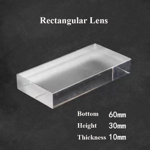 Lentes Ópticas, Lentes Cilíndricas, Semicirculares, Triangulares, Rectangulares, Lentes Convexas y Cóncavas para Escuela Secundaria - Product Image 3