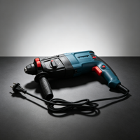 Marteau perforateur rotatif SDS Plus 800W - Marteau électrique DIY avec design portable 220V, garantie de 3 ans