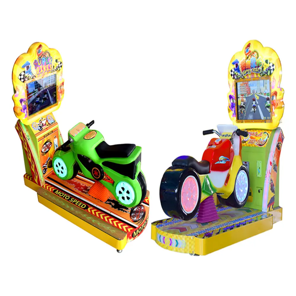 Billiger Preis Münz Arcade Kids Super Bike Rennspiel Simulator Maschine