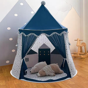 Carpa <span class=keywords><strong>Infantil</strong></span> Grande y Espaciosa, Portátil, para Jugar en Interiores, Unisex, de Poliéster Suave, 110 cm, para Edades de 2 a 13 Años - Product Image 6