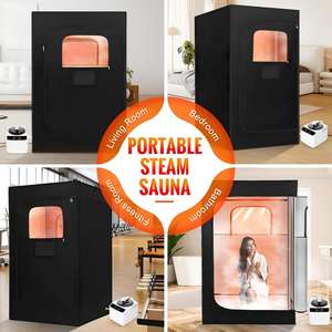 Sauna vapeur portable pliable, tente de bain vapeur 2,6 L, chauffage rapide pour la relaxation à domicile - Product Image 3