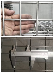 Clôture en treillis métallique galvanisé à haute résistance, renforcée avec des panneaux de treillis soudé galvanisé à chaud - Product Image 2