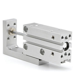 Table coulissante pneumatique de précision avec rail de guidage et cylindre MXH6-10-16-15/30/40/50/60 Modèle HLH20x25S Pièces pneumatiques - Product Image 2