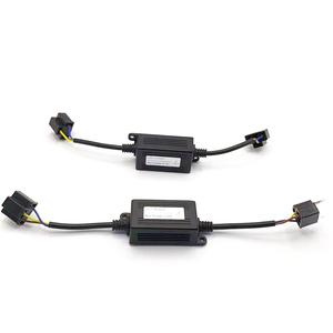 12V H4 bombilla LED faro advertencia cancelador biled proyector Canbus decodificador H4 LED Canbus coche faro decodificador arnés de cableado - Product Image 3