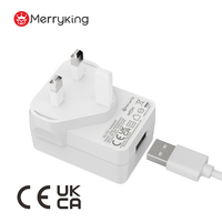 Chargeur USB de qualité médicale UKCA CE 60601-1 5V 1A 1.5A 2A 2.5A pour atomiseur et tire-lait électronique