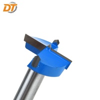 Foret Forstner DT pour le bois avec tige ronde et dents en carbure pour perçage de trous dans le bois, personnalisable OEM/ODM