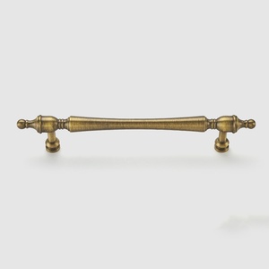 Simple Gold Single-Hole Luxury Modern Pure <b>Copper</b> Handle for Kitchen Dresser Drawer Cabinet Wardrobe Use Easy Installation - Product Image 6