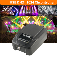Interface DMX USB, signal décodé pour contrôleur d'éclairage DMX logiciel 1024CH
