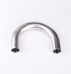 كوع أنبوب ستانلس ستيل مخصص 3 بوصة، درجة غذائية، SS304 SS316، بزاوية 180 درجة على شكل حرف U، أنبوب ستانلس ستيل للعودة - Product Image 4