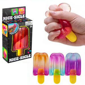 ขายส่ง 15 แบบ ลูกบอลบีบหน้ายิ้ม Needo Nice-Sicle ของเล่นนุ่มนิ่ม ของเล่นบีบคลายเครียด - Product Image 4